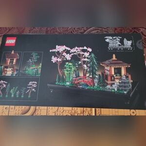 LEGO Japanese Garden Set with Pink and Green